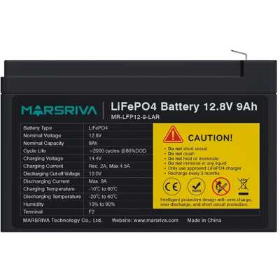 батарея для UPS Marsriva MR-LFP12-9-LAR