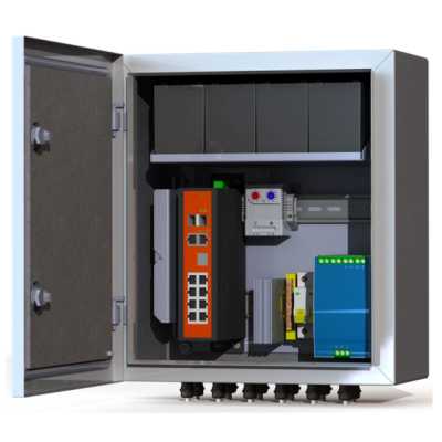 телекоммуникационный шкаф Mastermann-8УТП 8К АКБ 7А