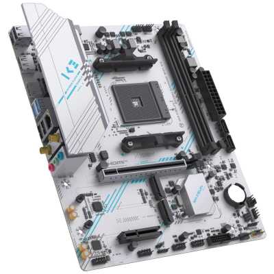 материнская плата Maxsun B550M Gaming WiFi ICE