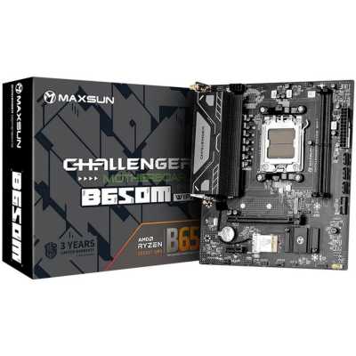 материнская плата Maxsun Challenger B650M WiFi