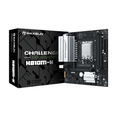 материнская плата Maxsun Challenger H810M-K