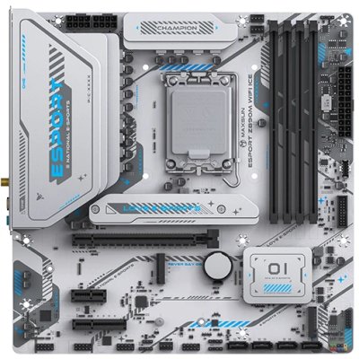 материнская плата Maxsun eSport Z890M WiFi ICE