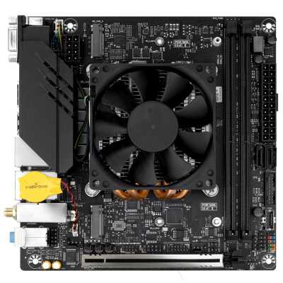 материнская плата Maxsun MoDT 12450H ITX WiFi 12450H