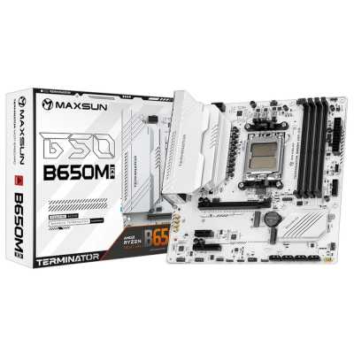 материнская плата Maxsun Terminator B650M WiFi ICE