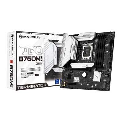 материнская плата Maxsun Terminator B760M D4 WiFi 6E V2