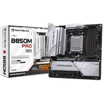 материнская плата Maxsun Terminator B850M Pro WIFI