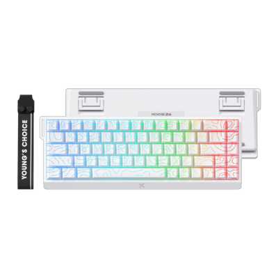 клавиатура Mchose Ace68 White Topographic MC-ACE68-17