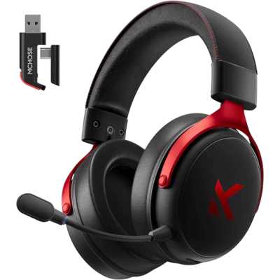 гарнитура Mchose V9 Pro Black-Red HW-V9-4
