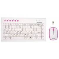 клавиатура Mediana KM-313 White/Pink