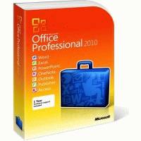 программное обеспечение Microsoft Office Professional 2010 269-15654