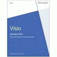 программное обеспечение Microsoft Visio Standard 2013 D86-04921