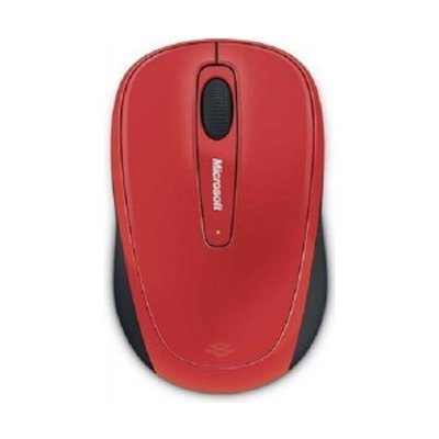 мышь Microsoft Wireless Mobile Mouse 3500 Sangria Red Metal