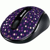 мышь Microsoft Wireless Mobile Mouse 4000 Eggplant Dot