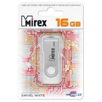 флешка Mirex 16GB 13600-FMUSWT16