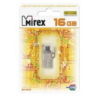 флешка Mirex 16GB 13600-ITRBIN16