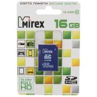 карта памяти Mirex 16GB 13611-SD10CD16