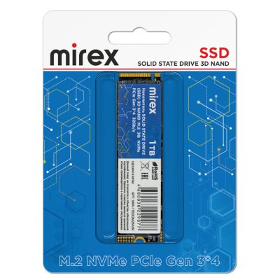 SSD диск Mirex 1Tb MIR-1TB3QM2NVM