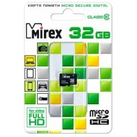 карта памяти Mirex 32GB 13612-MC10SD32