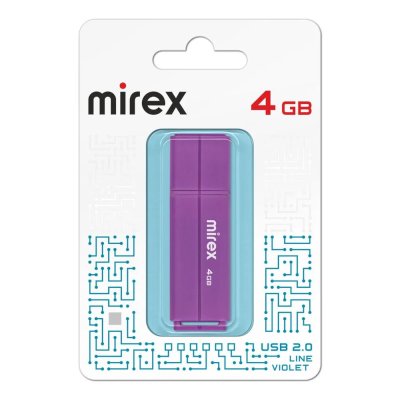 флешка Mirex 4GB 13600-FMULVT04