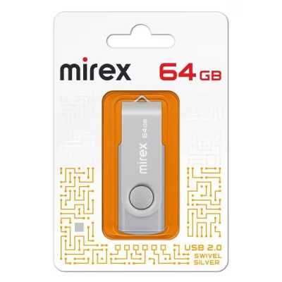 флешка Mirex 64GB 13600-FMUSIS64