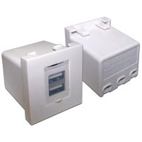 модуль USB-зарядки Lanmaster LAN-EZ45X45-2U-R2-WH