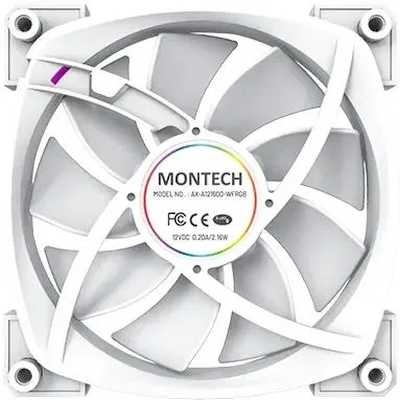Montech AX120 ARGB White 3 pack