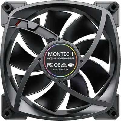 кулер Montech RX140 Reverse ARGB Black