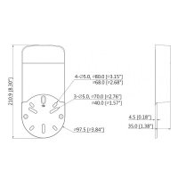 монтжная коробка Dahua DH-PFA12A