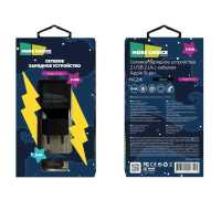 сетевое зарядное устройство More choice NC24i Black