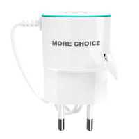 сетевое зарядное устройство More choice NC40m White-Blue