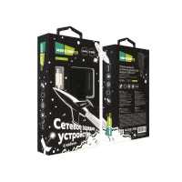 сетевое зарядное устройство More choice NC46a Black-Grey