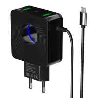 сетевое зарядное устройство More choice NC48a Black