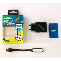 сетевое зарядное устройство More choice NC51QC Black