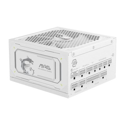 блок питания MSI 1000W MAG A1000GL PCIE5 White