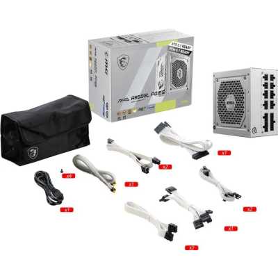 блок питания MSI 850W MAG A850GL White