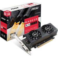 MSI AMD Radeon RX 550 4GT LP OC