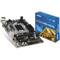 материнская плата MSI B150M PRO-VD
