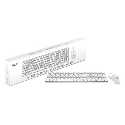 клавиатура MSI Forge K210 Wireless Combo White