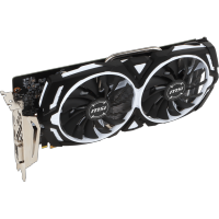 видеокарта MSI GeForce GTX 1060 Armor 6G V1
