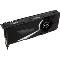 видеокарта MSI GeForce GTX 1080 Aero 8G OC