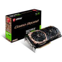 видеокарта MSI GeForce GTX 1060 Camo Squad 6G