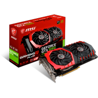 видеокарта MSI GeForce GTX 1060 Gaming X+ 6G