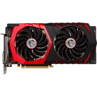 видеокарта MSI GeForce GTX 1060 Gaming X 3G