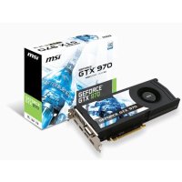 видеокарта MSI GeForce GTX 970 4GD5 OC