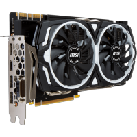 MSI nVidia GeForce GTX 1070 Armor 8G OC