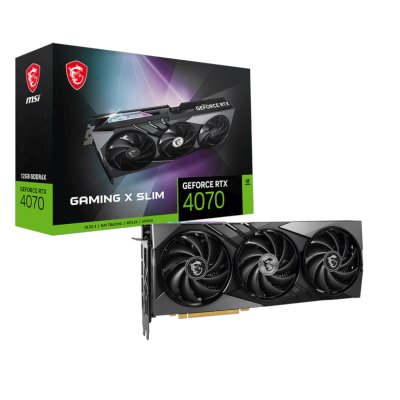 видеокарта MSI nVidia GeForce RTX 4070 Gaming X Slim 12G