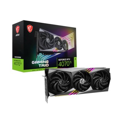 видеокарта MSI nVidia GeForce RTX 4070 Ti Gaming Trio 12G
