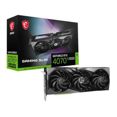 видеокарта MSI nVidia GeForce RTX 4070 Ti Super 16G Gaming Slim