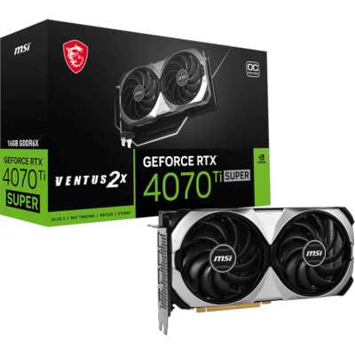 MSI nVidia GeForce RTX 4070 Ti Super 16G Ventus 2X OC