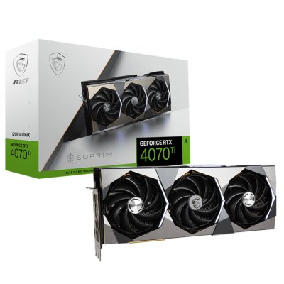 видеокарта MSI nVidia GeForce RTX 4070 Ti Suprim SE 12G